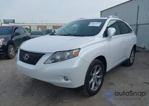 2010 Lexus Rx 350 z USA, uszkodzony, nr VIN 2T2ZK1BA4AC029632